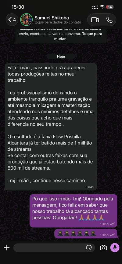 Depoimento cliente 5